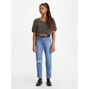 Levi's Medium Wash Wedgie Fit Ankle High Waisted Jeans NWT